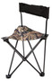 Ameristep AMSAMEFT1013 Tripod Stool w/Back Swivel Mossy Oak Break-Up Country Heavy Duty Fabric/Steel