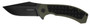 Kershaw 8760 Faultline  3" Folding Drop Point Plain Black Oxide 8Cr13MoV SS Blade Black/OD Green Glass-Filled Nylon Handle Includes Pocket Clip
