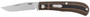 CRKT 7100 Venandi  3.14" Folding Clip Point Plain Bead Blasted 8Cr13MoV SS Blade/Black/Brown G10 Handle