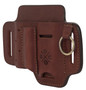 1791 Gunleather STESSFCHNA EDC Standard Easy Slide OWB Chestnut Leather Belt Slide Ambidextrous