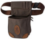 Browning 121388692 Lona Shell Pouch Flint Canvas/Leather Belt Mount Adjustable