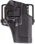 Blackhawk 410507BKR Serpa CQC  OWB Size 07 Matte Black Polymer Belt Loop/Paddle Fits Springfield XD/XD--M/Mod.2  3.80-4" Barrel Right Hand