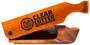 Primos PS244 Clear Cutter  Box Call Turkey Hen Sounds Attracts Turkeys Brown Mahogany/Walnut