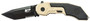 Smith & Wesson Knives SWMP3BSDCP M&P M.A.G.I.C. 2.80" Folding Part Serrated Black Oxide 4034 SS Blade 4.30" Aluminum Handle Includes Pocket Clip