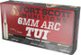 Fort Scott Munitions 6ARC-090-SCV2 Tumble Upon Impact (TUI)  6ARC 90gr Solid Copper Spun 20 Per Box/10 Case