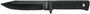 Cold Steel CS49LCK SRK  6" Fixed Clip Point Plain Black Tuff-Ex Finish SK-5 Steel Blade, 4.75" Black Kray-Ex Handle, Includes Sheath