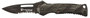 Smith & Wesson Knives SWBLOP2BSCP Black Ops  3.40" Folding Drop Point Part Serrated 4034 SS Blade Black Includes Pocket Clip