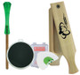 Primos 272 Turkey Caller Starter Pack  Attracts Turkeys, Includes Sonic Dome Mouth Call, Sonic Dome Slate Call, Slim Striker & Double Sided Box Call