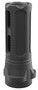 Breek Arms BRK4321 Sentinel Caged Flash Hider Black Nitride Steel 5/8"x24 Threads 30 Cal Compatible w/ Breek-LOK 3QD
