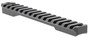 Talley PLM258779 Fierce Rivalry Picatinny Rail  Black Anodized Long Action 20 MOA