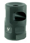Strike Industries SAILCOMP Sail Comp  Black Steel with 1/2"-28 tpi Threads, 1.57" OAL & 0.26" Diameter for 223 Rem, 5.56x45mm NATO AR-Platform