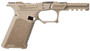 Sct Manufacturing 0225010100IA Full Size  Compatible w/ Gen3 17/22/31 Flat Dark Earth Polymer Frame Aggressive Texture Grip Includes Locking Block