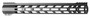 TacFire  A.C.E. M-Lok Handguard 15" Black Hardcoat Anodized Aluminum for AR-15
