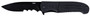 CRKT 6885 Ignitor  3.48" Folding Drop Point Part Serrated Black Oxide 8Cr13MoV SS Blade/Black G10 Handle Includes Pocket Clip