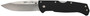 Cold Steel CS26WD Air Lite 3.50" Folding Drop Point Plain AUS-10A SS Blade/Black G10 Handle Includes Pocket Clip