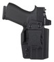 1791 Gunleather TACIWBG43XMOSBLKL Tactical Kydex  IWB Black Kydex Belt Clip Compatible w/Glock 43/43X/43X MOS/48 Left Hand