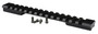 Warne 7665M Mountain Tech Tactical Rail Black Anodized Aluminum, HS Precision Savage Style Action/ Savage 110 (New), Long Action 0 MOA