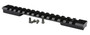 Warne 7656M Mountain Tech Tactical Rail Black Anodized Aluminum Howa Mini Action Short Action, 0 MOA