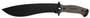 Kershaw 1077TAN Camp 10 10" Black Powder Coated 65Mn Carbon Steel Blade Black/Tan Glass-Filled Nylon Handle 16" Long Includes Sheath