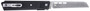 CRKT 3840 Zephyr 3.22" Folding Sheepsfoot Plain Satin D2 Steel Blade, Black Textured G10 Handle