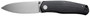 Civivi Knives C22007-1 Sokoke  EDC 3.35" Folding Drop Point Plain Bead Blasted 14C28N Steel Blade, Black G10 Handle
