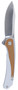 CRKT 6070 Padawan  3.01" Folding Wharncliffe Plain Brushed Satin 14C28N Steel Blade, SS w/G10 Coyote Tan Overlays Handle