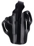DeSantis Gunhide 001BAB2Z0 Thumb Break Scabbard OWB Black Leather Belt Slide Fits Glock 17 Fits Glock 22 Fits Glock 31 Right Hand