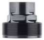Dead Air WV210 Wolverine Thread Inserts Fits M14x1 LH Long Stainless Steel Black Nitride