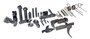 Strike Industries ARELRPTH Lower Parts Kit Enhanced with Trigger AR-15