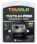 TruGlo TG231G1MC Tritium Pro  Black | Green Tritium Orange Outline Front Sight Green Tritium Rear Sight