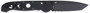 CRKT M1614XK M16 14Xk 3.97" Folding Tanto Part Serrated Black TiNi D2 Steel Blade, Black Grivory Handle