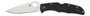 Spyderco C10FPBK Endura 4 Lightweight 3.75" Folding Plain Satin VG-10 SS Blade/Purple Bi-Directional Texturing FRN Handle Includes Pocket Clip