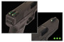 TruGlo TG131MPT TFO  Green/Tritium/Fiber Optic Front Sight-Yellow/Tritium/Fiber Optic Rear Sight Smith & Wesson M&P
