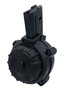 ProMag DRMA108   50rd Drum 6.8 SPC Fits AR-15 Black DuPont Zytel Polymer