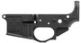 Spikes STLS033 Water Boarding Instructor Stripped Lower Receiver Multi-Caliber 7075-T6 Aluminum Black Anodized for AR-15