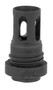 Yankee Hill 431536A Mini QD Flash Hider Black Phosphate Steel with 1/2"-36 tpi Threads & 2.13" OAL for 5.56x45mm NATO AR-Platform