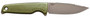 S.O.G SOG17790357 Altair FX 3.40" Fixed Plain Satin TiNi Cryo CPM 154 SS Blade/ Field Green GRN Handle