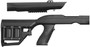 ADAPTIVE TACTICAL AT02020 Tac-Hammer RM4 Black Synthetic, Adjustable Stock with Magazine Compartments, Stowaway Accessory Rail, Fits Ruger 10/22 Takedown (Factory Tapered Barrel)