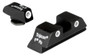 Trijicon 600227 Bright & Tough Night Sights  Green/Tritium White Outline Front Sight-Green/Tritium White Outline Rear Sight Glock 20/21 Large Frame