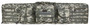 GPS Bags DRC55ACU Double Rifle Case A-TACS AU 600D Polyester w/ 2 Padded Pistol Sleeves MOLLE Webbing & Lockable Zippers