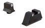 TRJ 600651   SUPPRESSOR/OPTIC HEIGHT SIGHT SET WHT