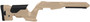 Archangel AAP1022DT Precision Stock  Desert Tan Synthetic Fixed with Adjustable Cheek Riser for Ruger 10/22