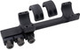DNZ 321FPT Freedom Reaper Forward Picatinny Rail Matte Black Aluminum 30mm Tube, Extra High Rings