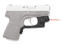Crimson Trace 0130601 Laserguard  Fits Kahr Arms P380/CW380, Red Laser Black Polymer