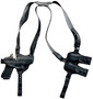 1791 Gunleather NSS2.1SBLHR  Optic Ready Shoulder Horizontal Black Fits Glock 17 Right Hand