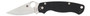Spyderco C81GP2 Para Military 2  3.42" Folding Drop Point Plain CPM S45VN SS Blade Black G10 Handle Includes Pocket Clip