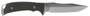 S.O.G SOG-UF1001-B Pillar  5" Fixed Clip Point Plain Stonewashed S35VN SS Blade Black Canvas Micarta Handle Includes Sheath