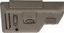 B5 Systems CPS1305 Precision  FDE Synthetic Adjustable with Cheek Riser Fits AR-Platform