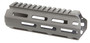 Q LLC 6HBMLOKHG Handguard  M-LOK Aluminum Gray Q LLC Honey Badger 6"