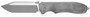 Sig Sauer Knives VA9SBT Validus  3.78" Folding Modified Tanto Plain Dark Acid Stonewash/Satin M390 Steel Blade, 4.76" Salt & Pepper Canvas Micarta Handle
